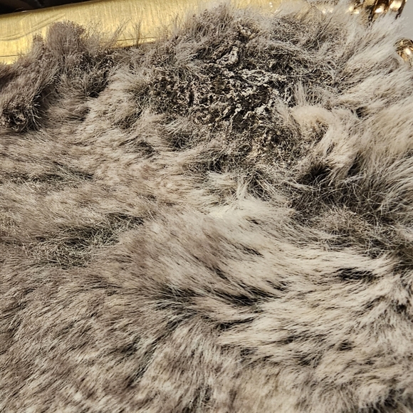 Patricia Nash Faux Fur Laureana Satchel Purse Optional Chain Crossbody - Picture 11 of 11